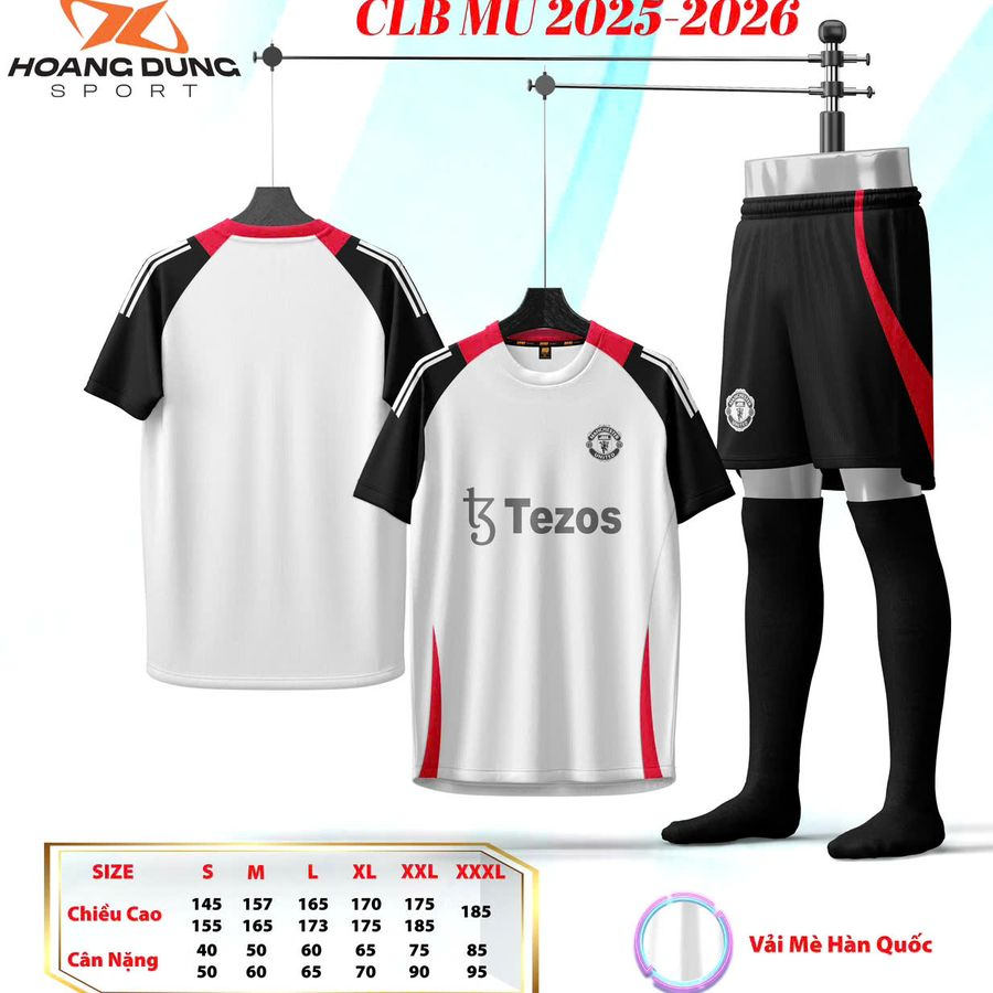  Quần áo CLB MU (thun mè HQ) 