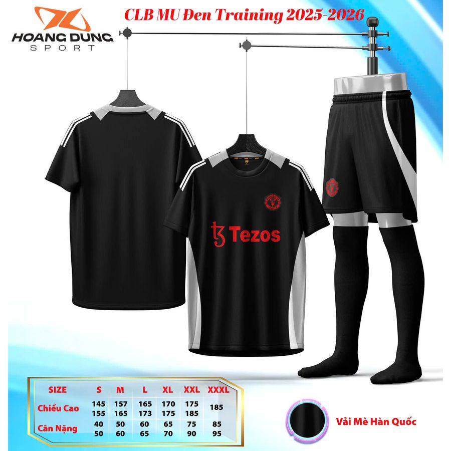  Quần áo CLB MU (thun mè HQ) 