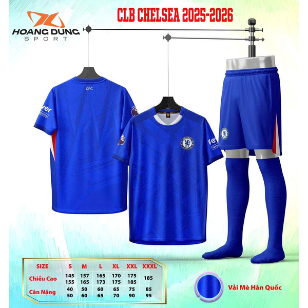  Quần áo CLB CHELSEA (thun mè HQ) 
