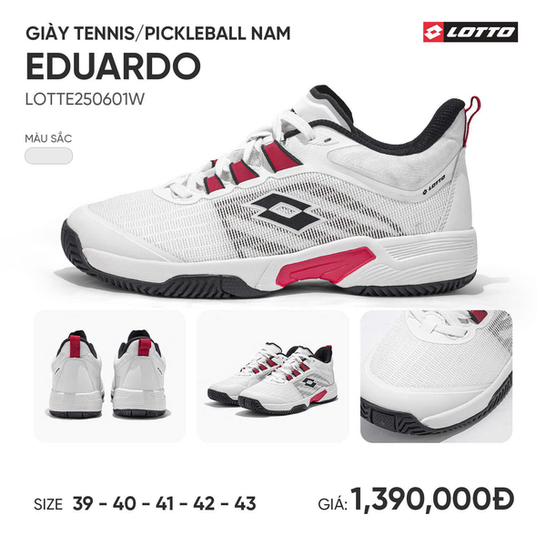  Giày Pickball LOTTO EDUARDO LOTTE 