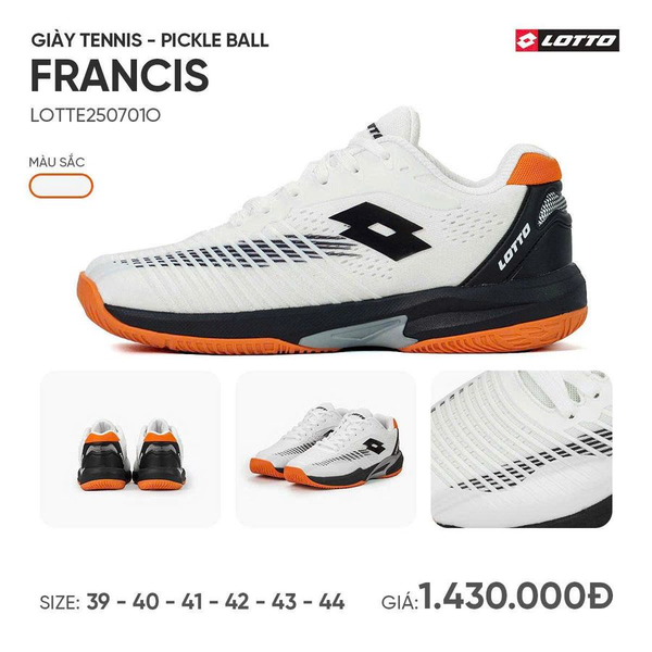  Giày Pickleball LOTTO FRANCIS LOTTE250701O 
