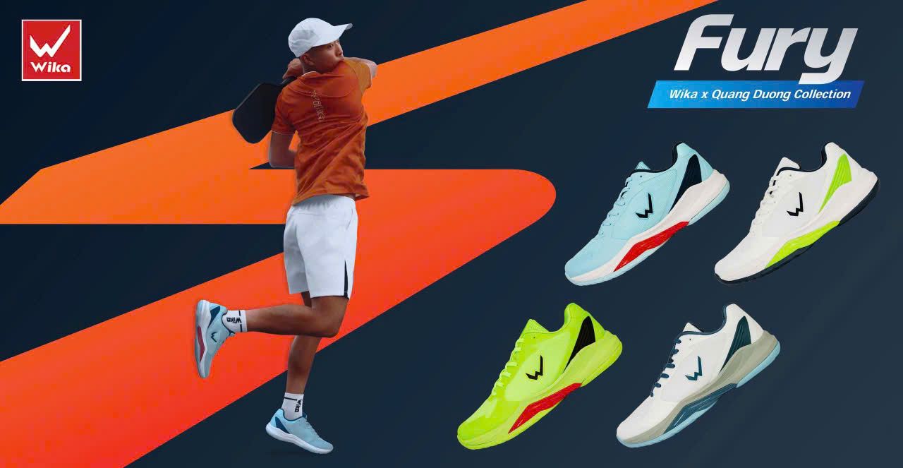  Giày Pickball WIKA FURY 