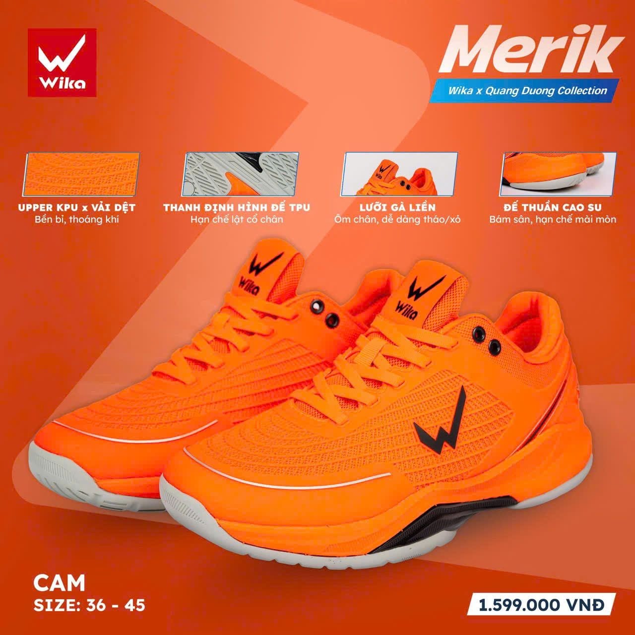  Giày Pickball WIKA MERIK 