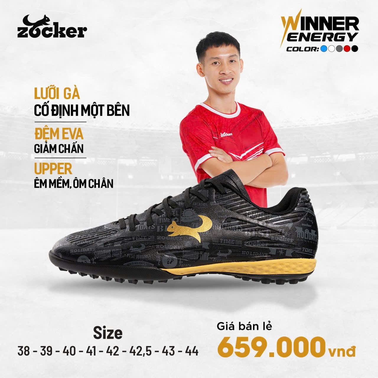  # Giày đá bóng ZOCKER WINNER 