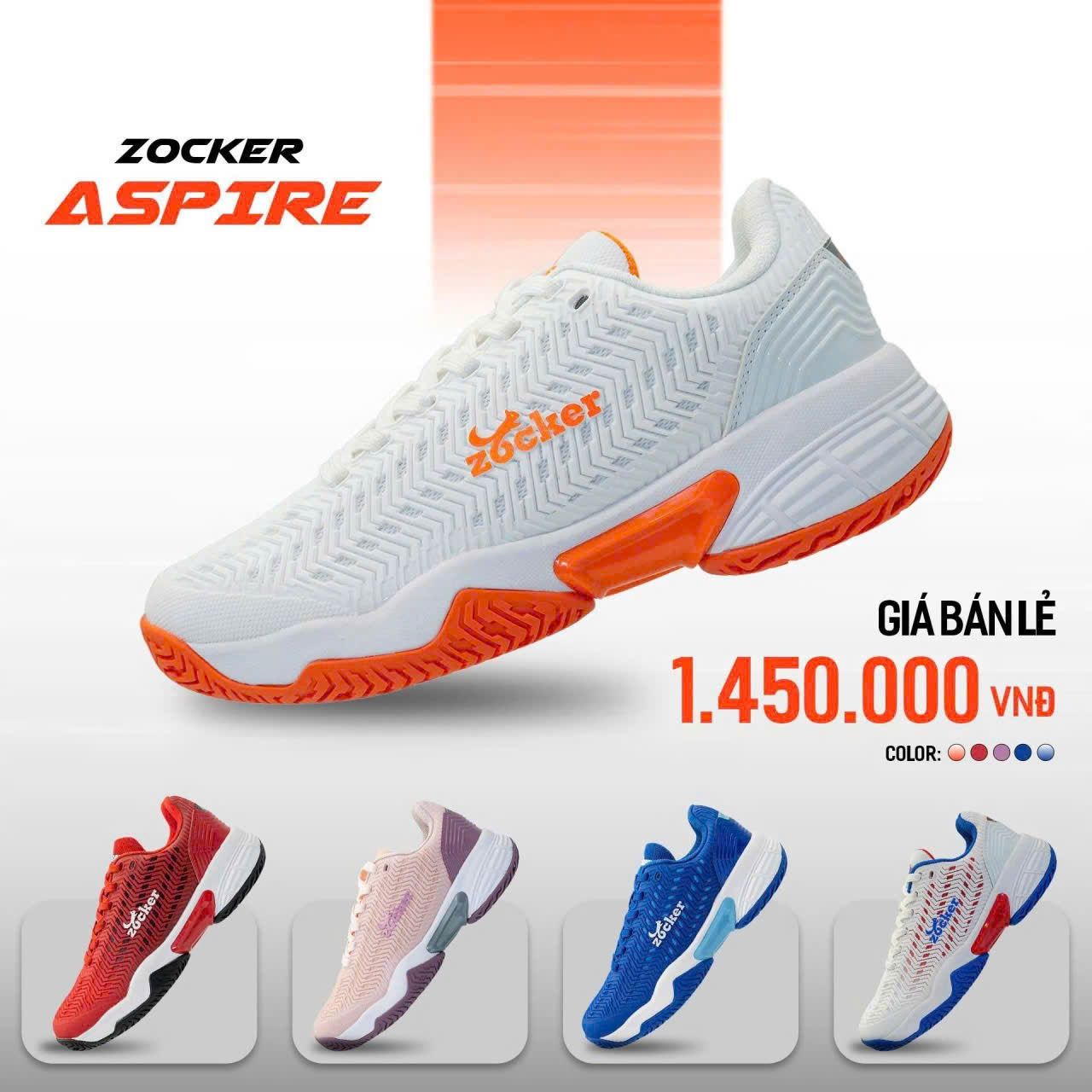 Giày Pickball ZOCKER ASPIRE 