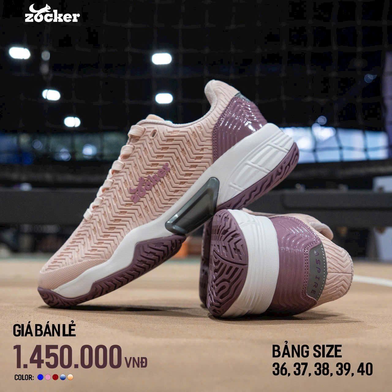  Giày Pickball ZOCKER ASPIRE 
