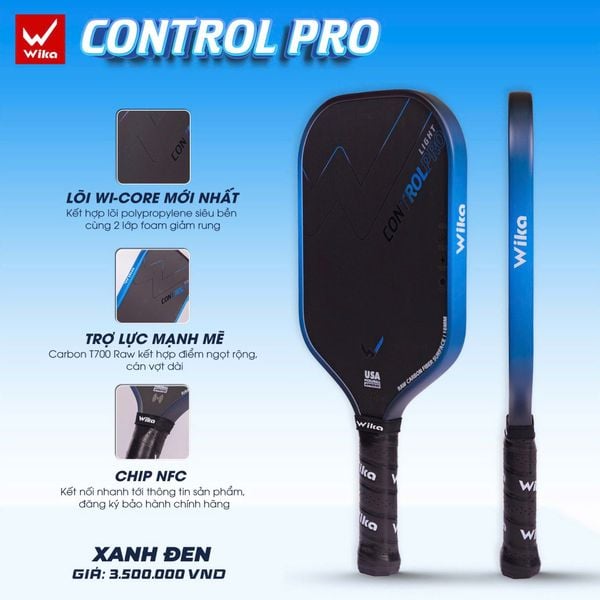  Vợt Pickleball WIKA CONTROL PRO 