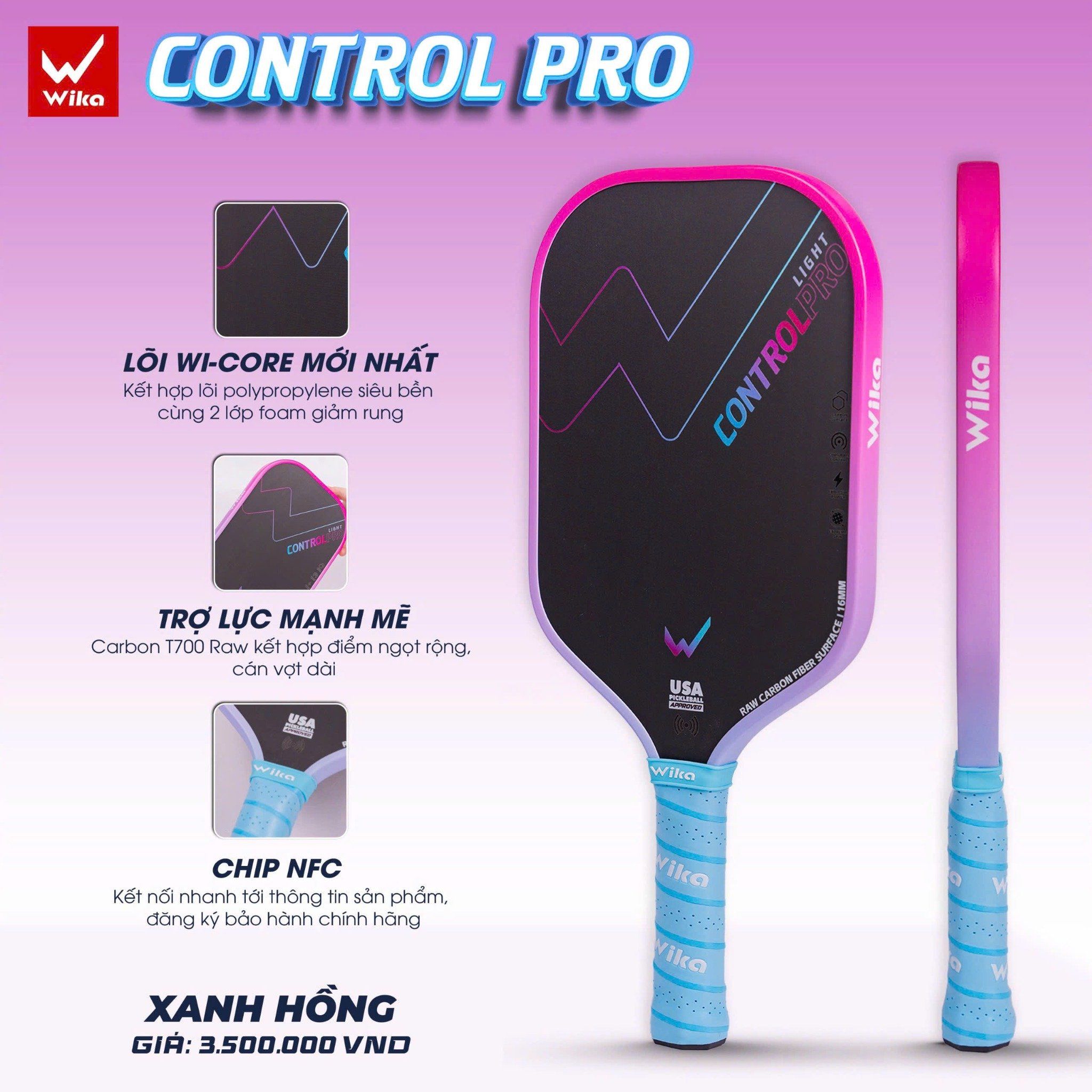  Vợt Pickleball WIKA CONTROL PRO 