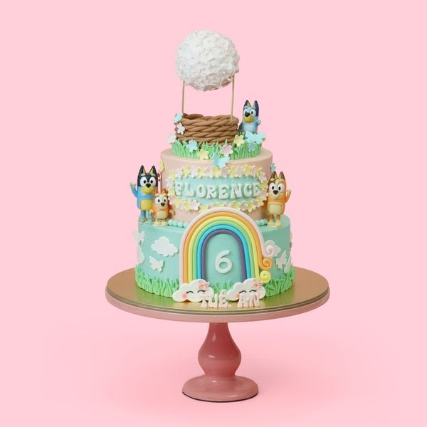 Bánh Kem Tạo Hình Bluey Đáng Yêu Cho Bé #2