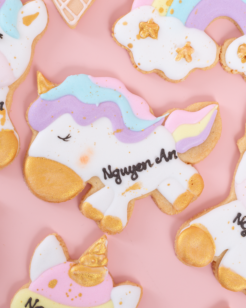 Custom Cookie Chủ Đề Unicorn