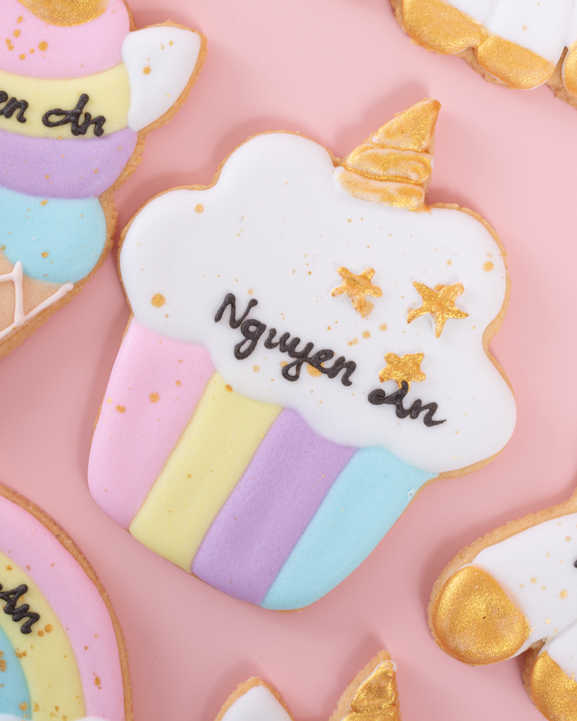Custom Cookie Chủ Đề Unicorn