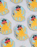 Custom Cookie Chủ Đề Cướp Biển Bạch Tuột