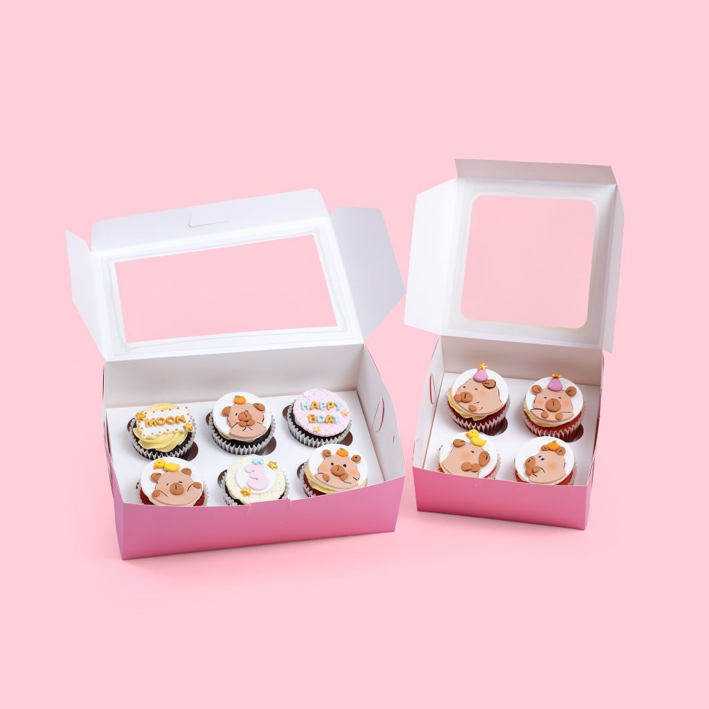 Cupcake Chủ Đề Capybara