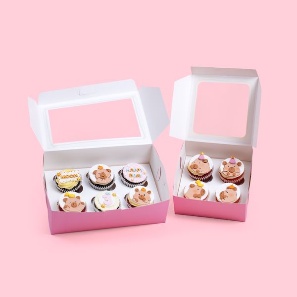 Cupcake Chủ Đề Capybara