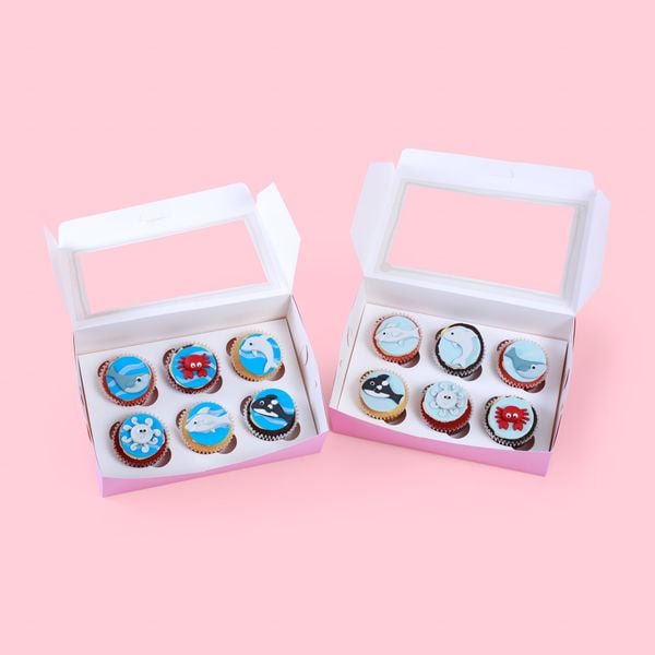 Cupcake Chủ Đề Đại Dương
