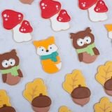 Custom Cookie Chủ Đề Khu Rừng Đáng Yêu