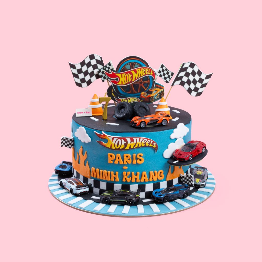 Bánh Sinh Nhật Hot Wheels #2