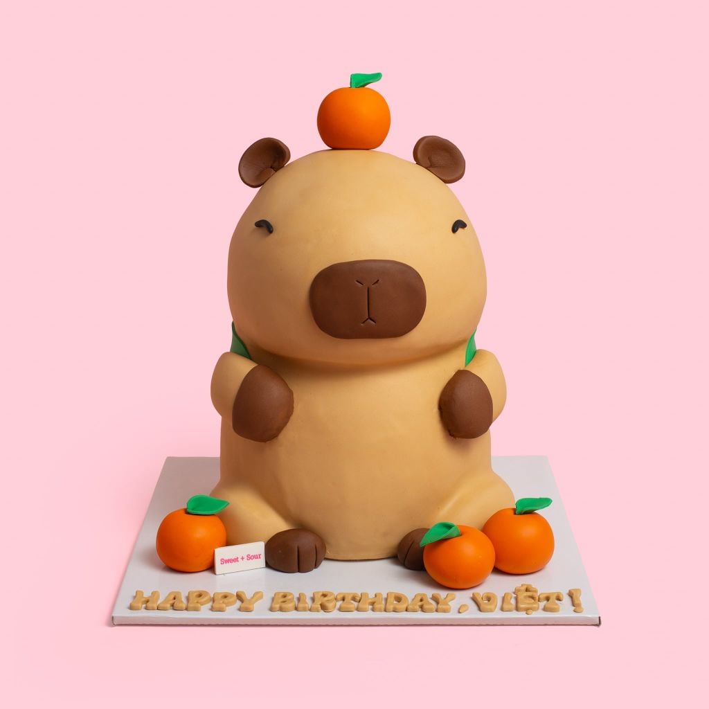 Bánh Sinh Nhật Tạo Hình Capybara