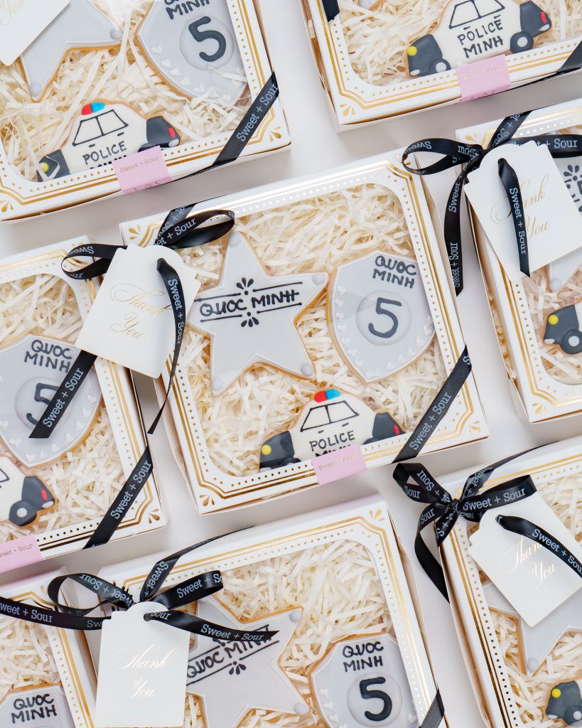 Custom Cookie Chủ Đề Cảnh Sát