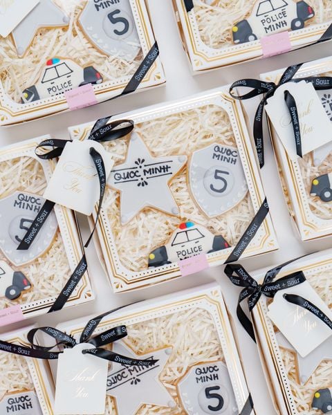 Custom Cookie Chủ Đề Cảnh Sát