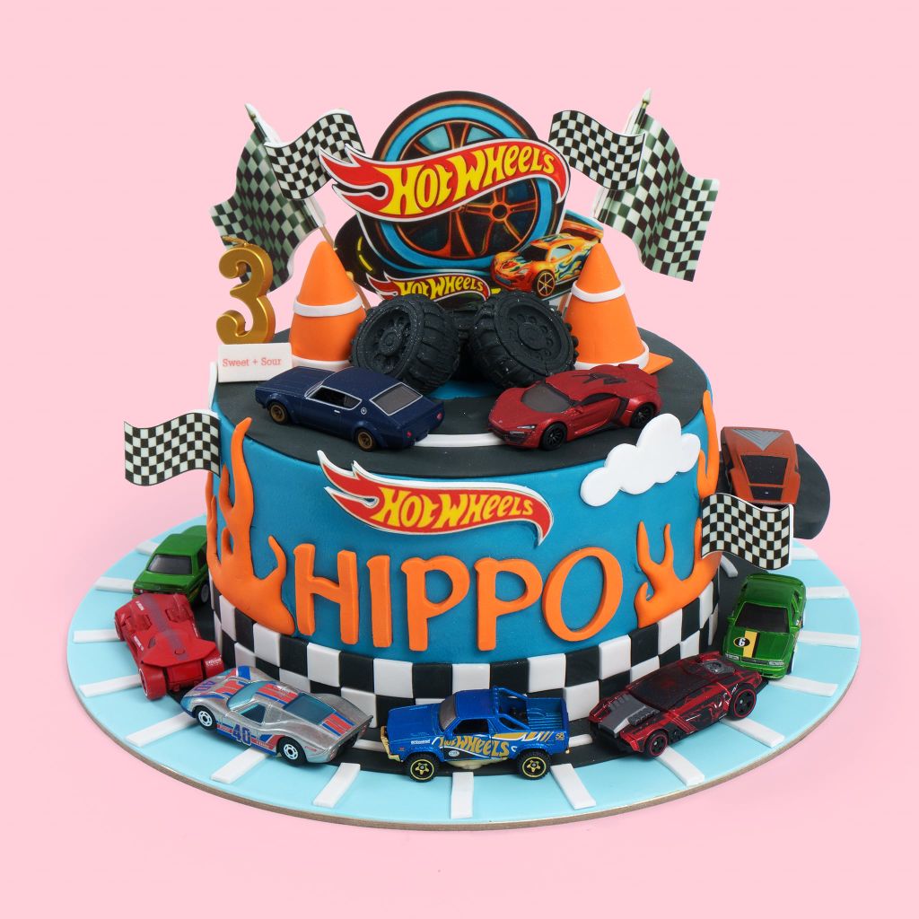Bánh Sinh Nhật Hot Wheels