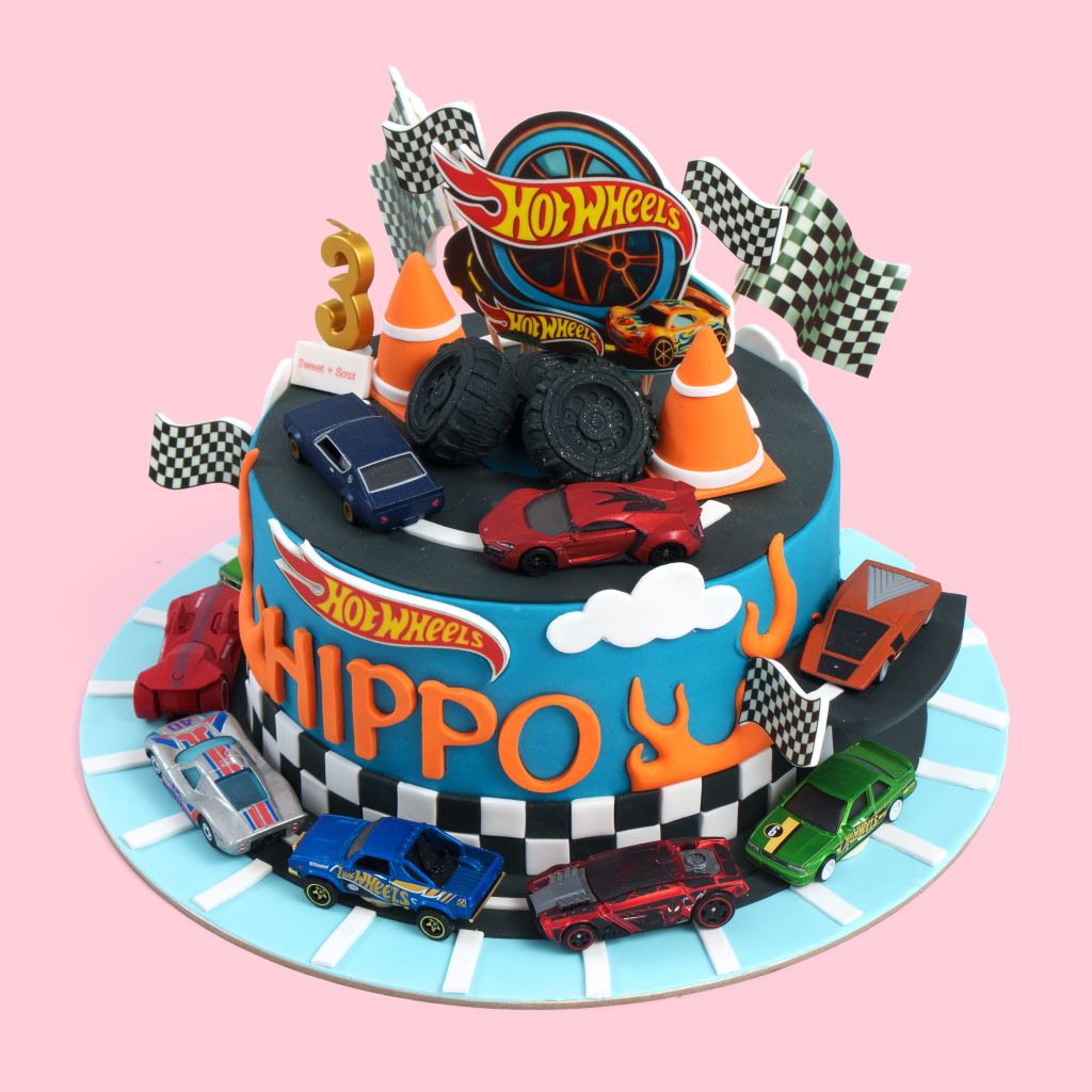 Bánh Sinh Nhật Hot Wheels