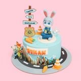Bánh Sinh Nhật Chủ Đề Zootopia