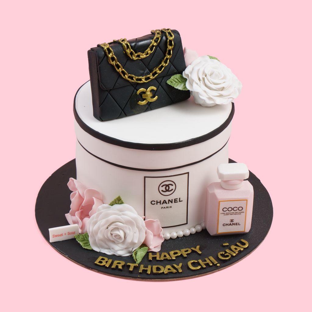 Bánh Sinh Nhật Hộp Quà Chanel