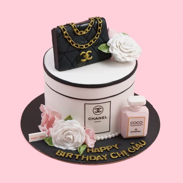 Bánh Sinh Nhật Hộp Quà Chanel