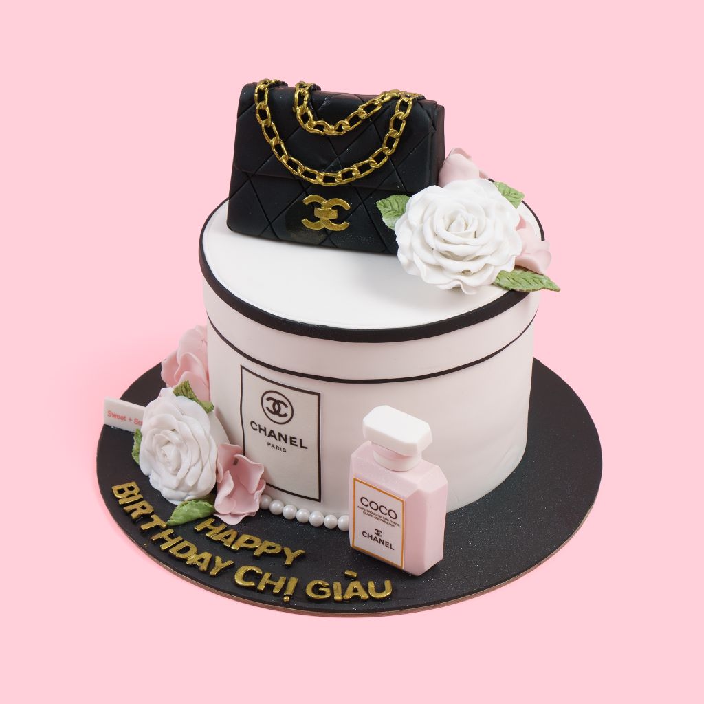 Bánh Sinh Nhật Hộp Quà Chanel