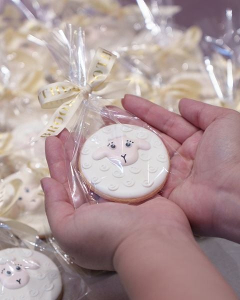 Custom Cookie Chủ Đề Chú Cừu Đáng Yêu