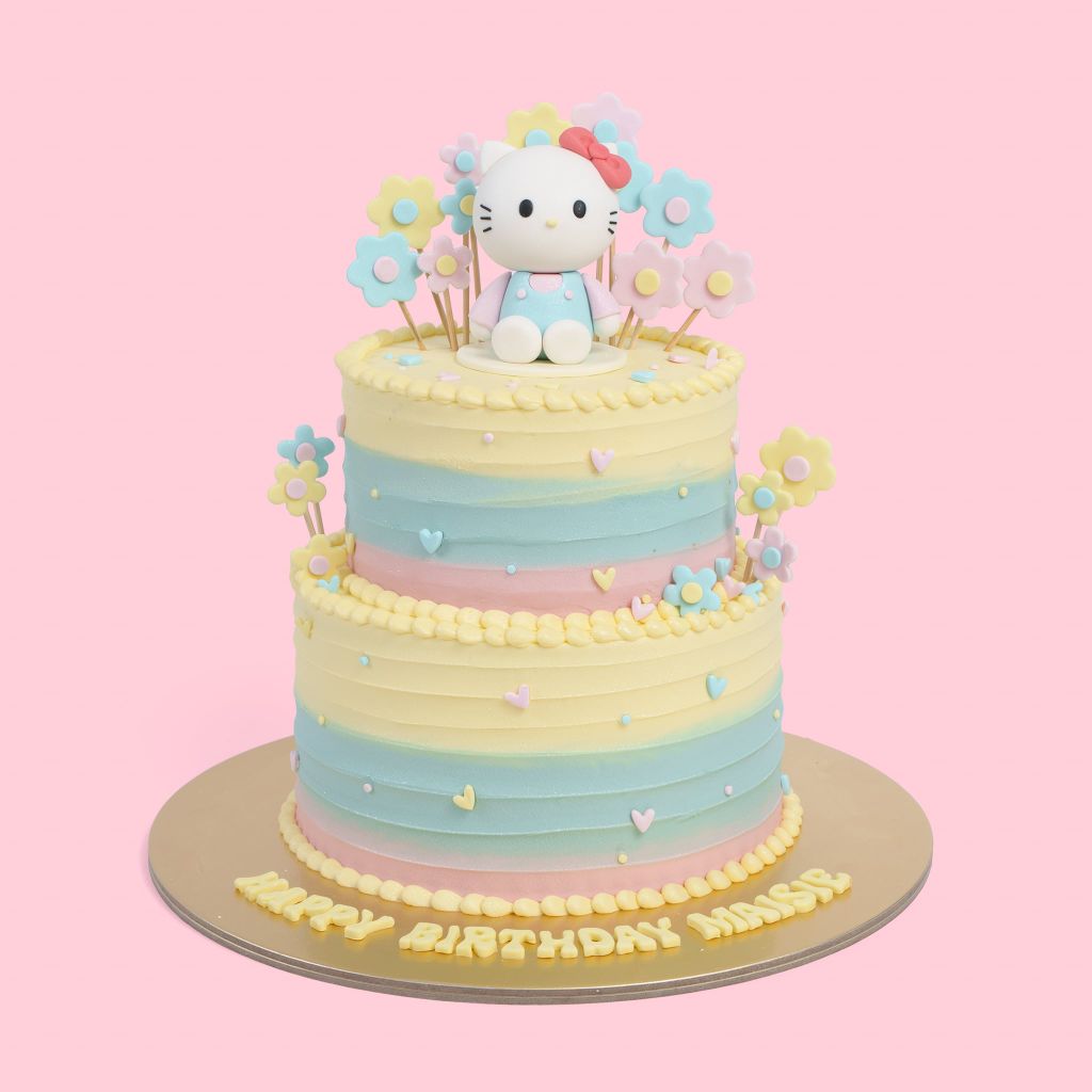 Bánh Sinh Nhật Chủ Đề Hello Kitty