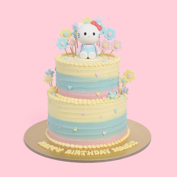 Bánh Sinh Nhật Chủ Đề Hello Kitty