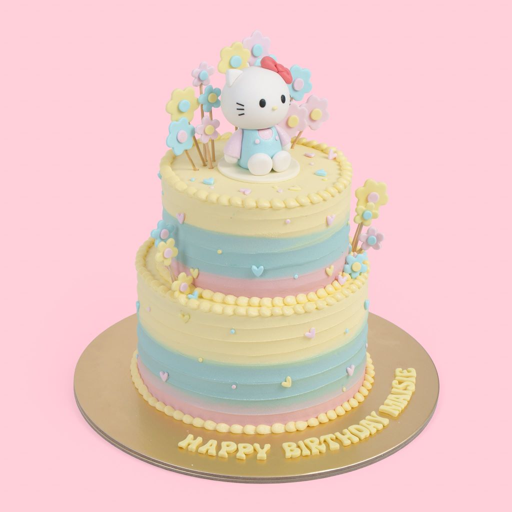 Bánh Sinh Nhật Chủ Đề Hello Kitty