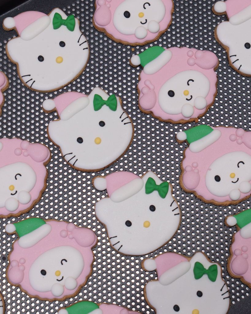 Custom Cookie Chủ Đề Hello Kitty
