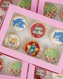 Cupcake Chủ Đề Nhím Sonic