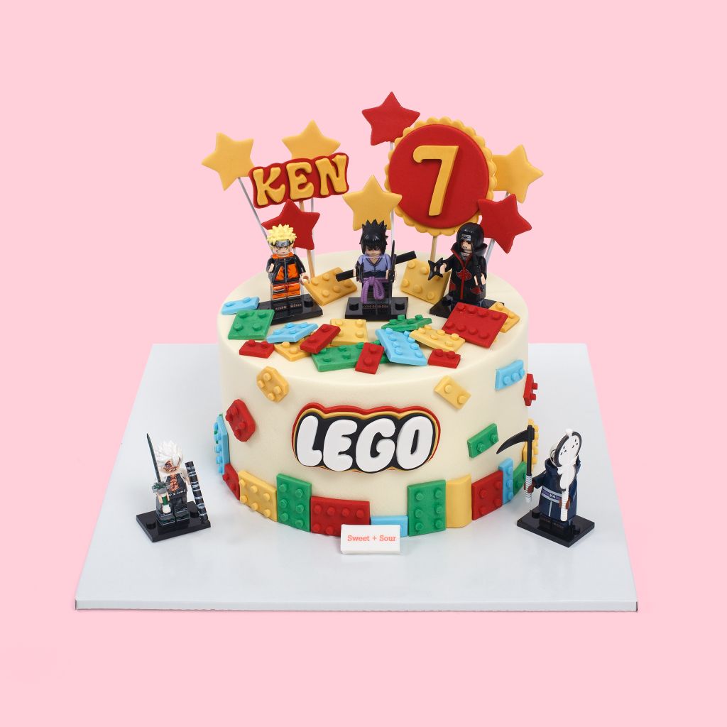 Bánh Sinh Nhật Lego Naruto