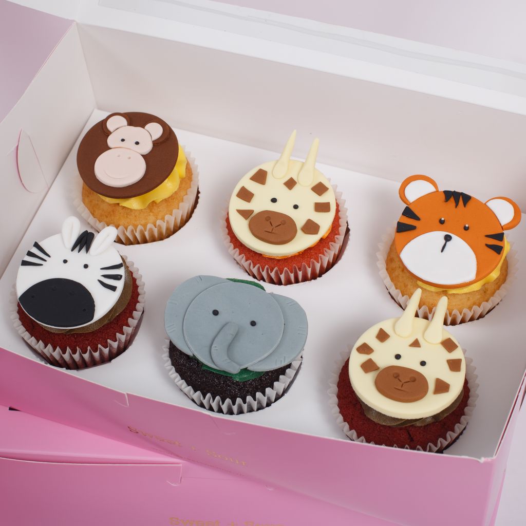 Cupcake Chủ Đề Động Vật