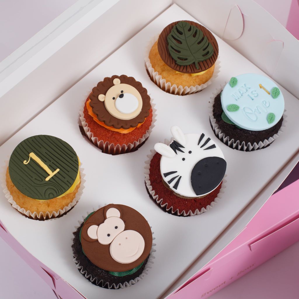 Cupcake Chủ Đề Động Vật