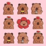 Custom Cookie Chủ Đề Cabybara