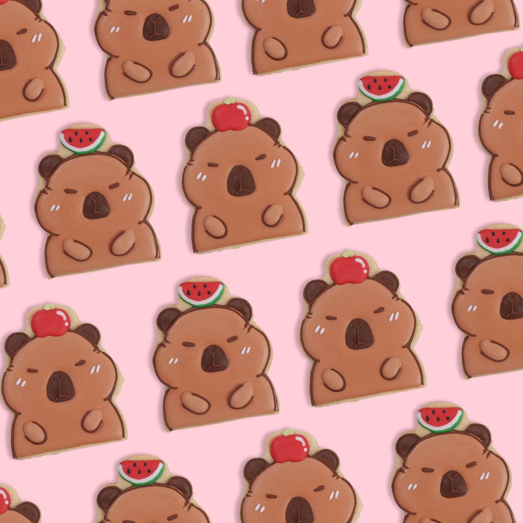 Custom Cookie Chủ Đề Cabybara
