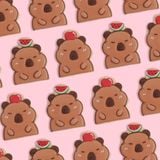 Custom Cookie Chủ Đề Cabybara