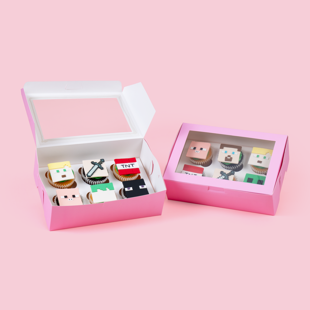 Cupcake Chủ Đề Minecraft
