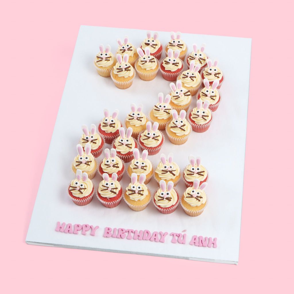 Cupcake Xếp Số 2