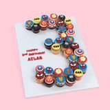 Cupcake Xếp Số 3