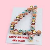 Cupcake Xếp Số 4
