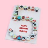 Cupcake Xếp Số 5