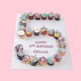 Cupcake Xếp Số 5