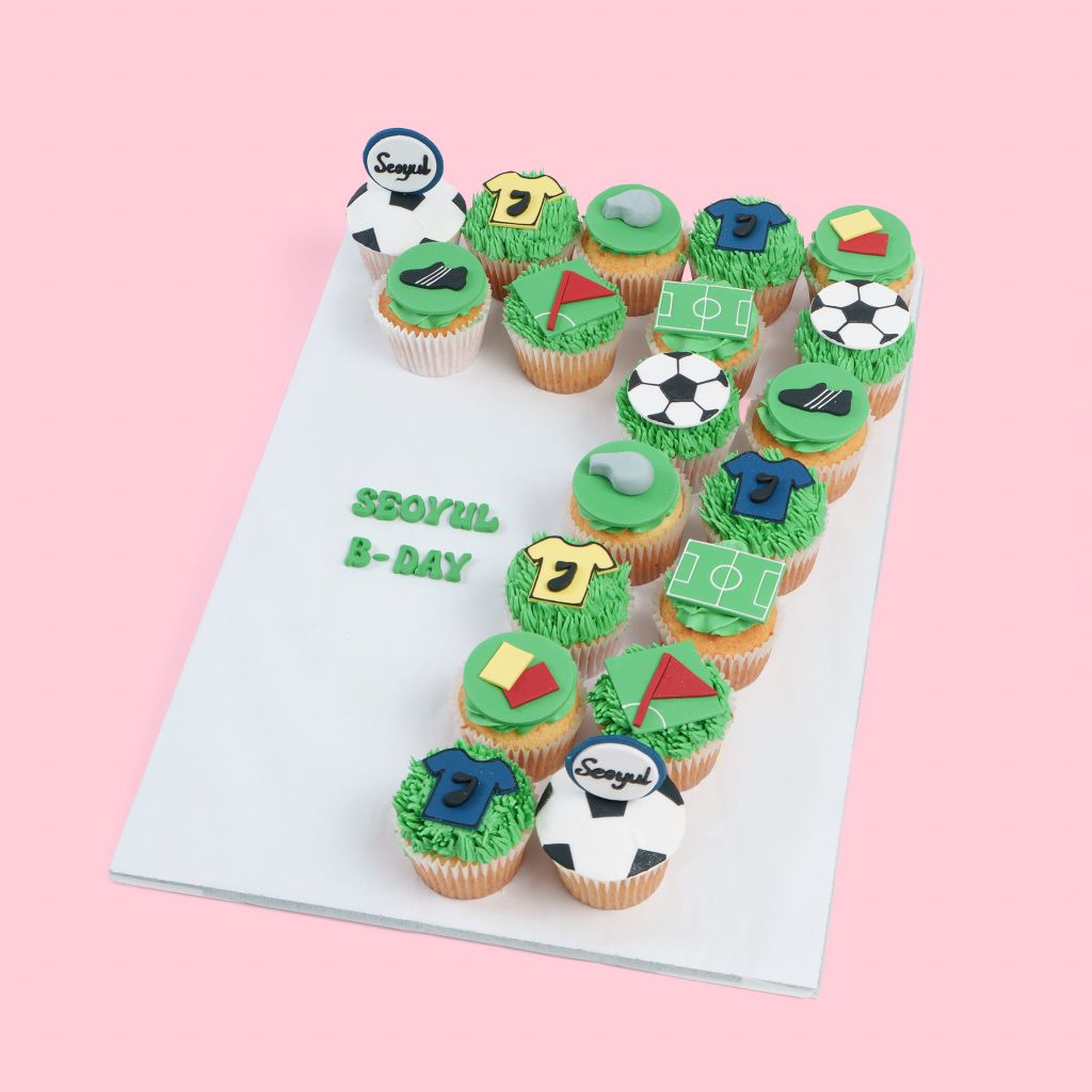 Cupcake Xếp Số 7
