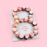 Cupcake Xếp Số 8